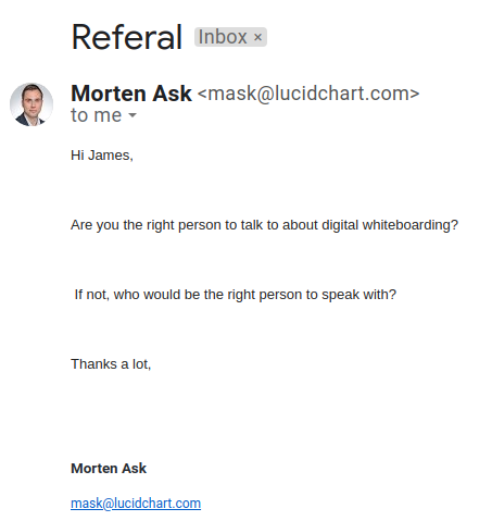 I bet a lot of people reply to this lead-fishing email with 